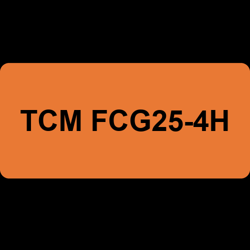 TCM FCG25-4H